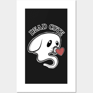 Dead cute Ghost Kawaii Posters and Art